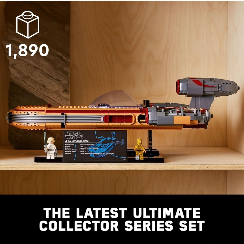 LEGO Star Wars X-34 Landspeeder Building Kit - Picture 3 of 5